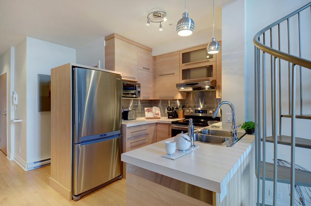Les Immeubles Charlevoix - Le 1155 Apartment Quebec City Ruang foto